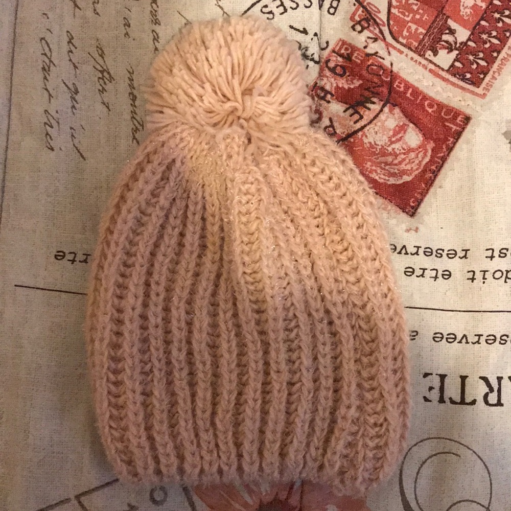 Pink winter hat